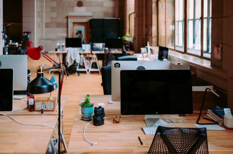 Bureaux en open-space