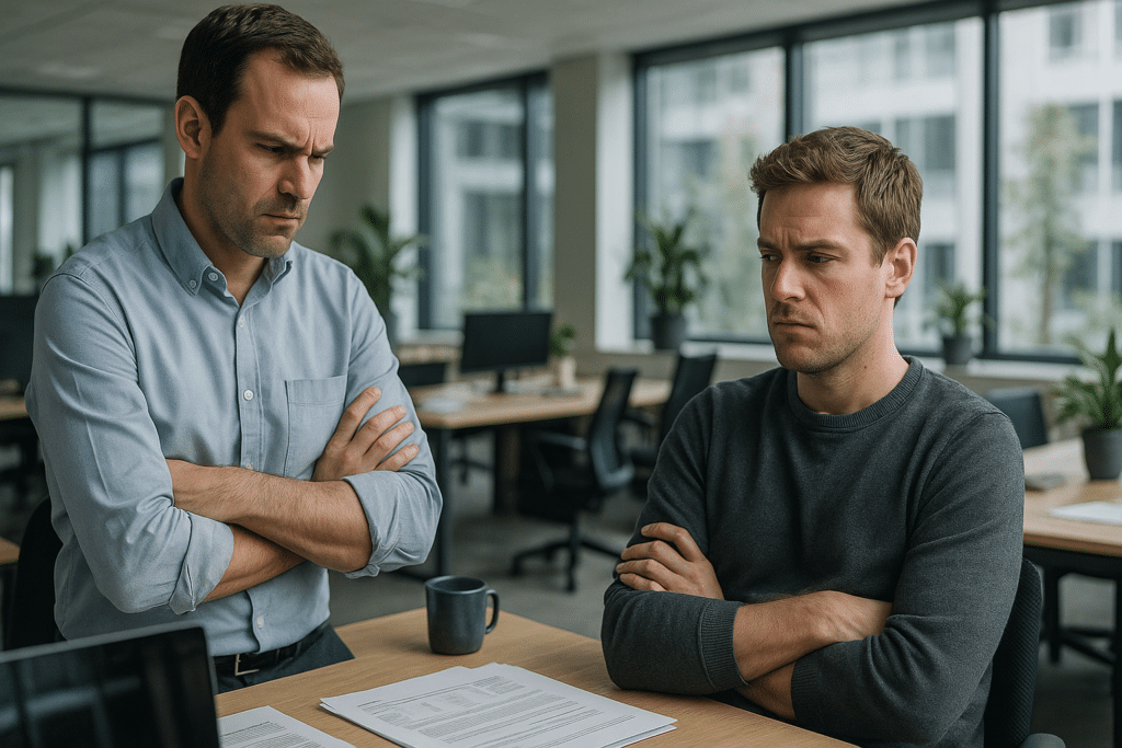 relation entre coll&egrave;gues tendues